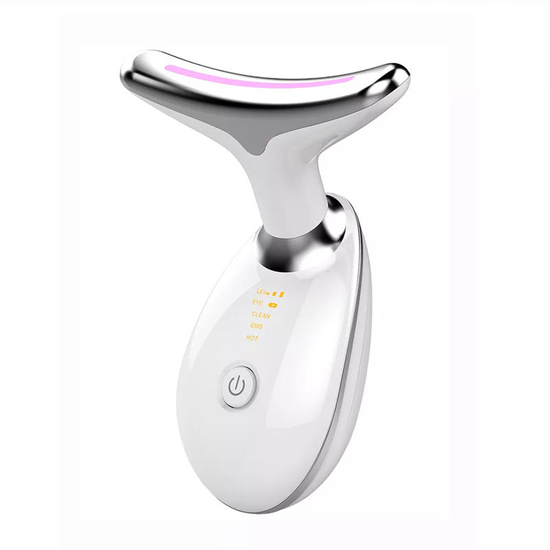 7 Color Light Based Facial and Neck Massager – Face Massager Tool for Skin Care at Home