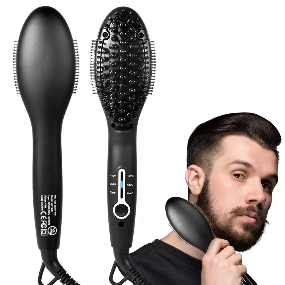 Mini Hair Thermal Straightening Brush