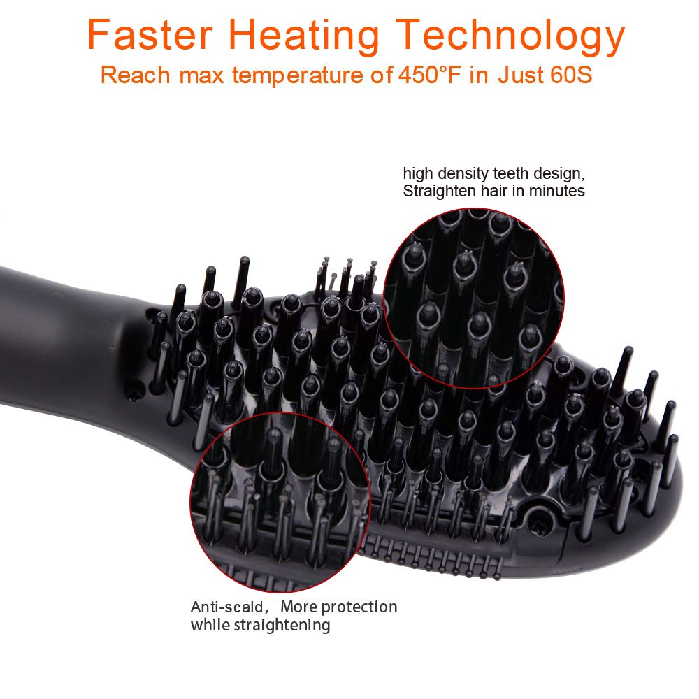 Mini Hair Thermal Straightening Brush - Image 3
